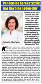 Pandemide Hareketsizlik