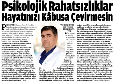 Psikolojik Rahatsızlıklar, Önemli Hastalıklara Yol Açabilir