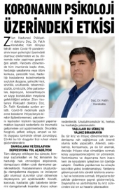 Koronanın Psikoloji Üzerindeki Etkisi Nelerdir?