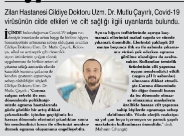Hijyen Konusunda Egzamaya Dikkat